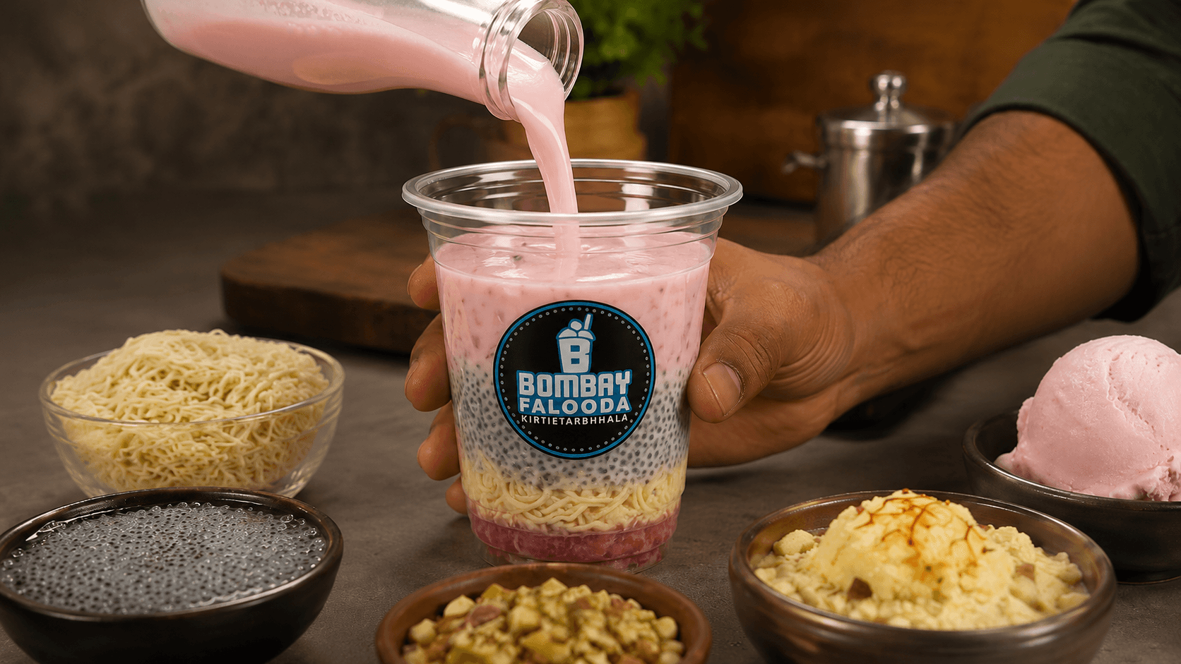 Scoop flavour ice cream